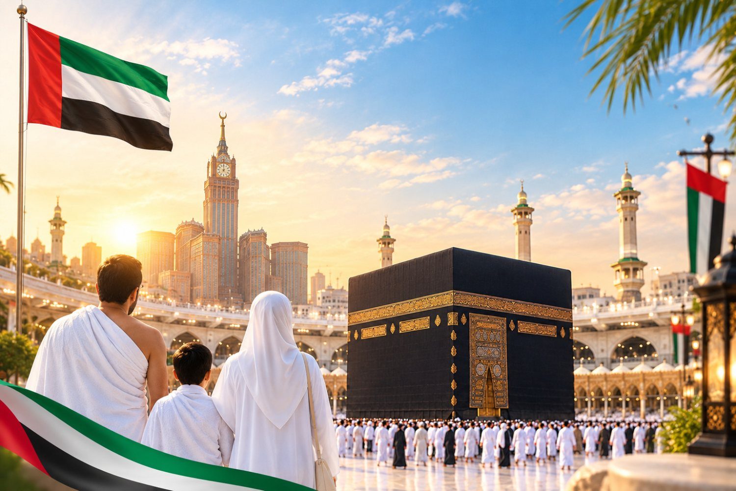باقة العمرة الاقتصادية للعيد الوطني الاماراتي (مكة و المدينة) - 4 ليال [بداية من مكة]